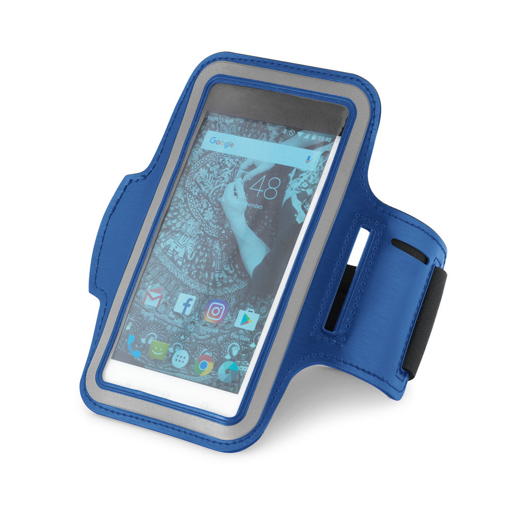 CONFOR. Braçadeira em PU e soft shell para smartphone 6'5''