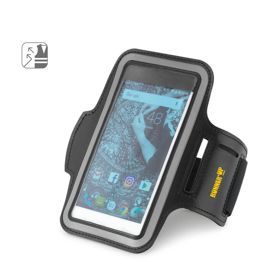 CONFOR. Braçadeira em PU e soft shell para smartphone 6'5''