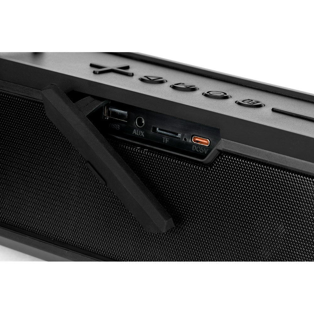 Timberlake. Coluna de som portátil de 16W com 5h de autonomia em ABS