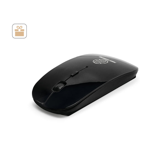 BLACKWELL. Rato sem fios a pilhas em ABS reciclado (100% rABS)