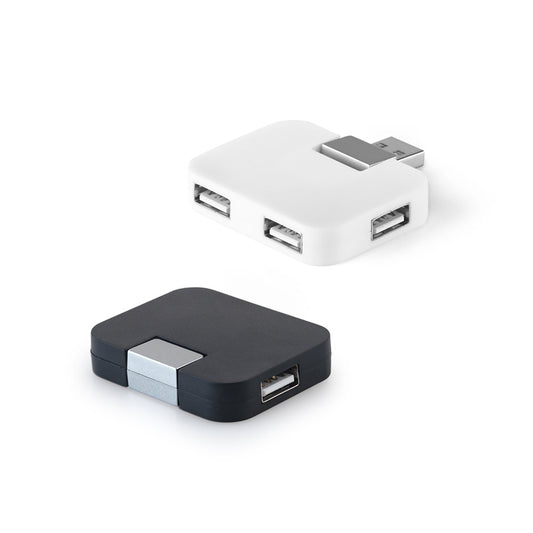 JANNES. HUB com 4 portas USB-A em ABS