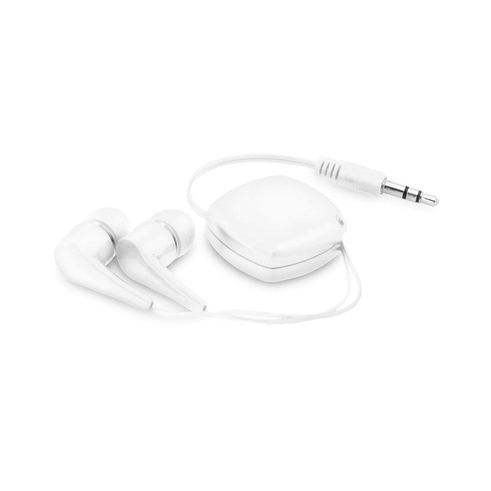 PINEL. Auriculares retráteis com cabo 0.75 m em ABS