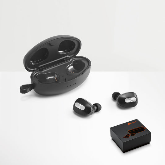 DESCRY. Auriculares wireless em metal e ABS