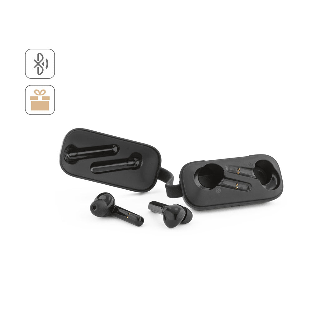 BOSON. Auriculares sem fios com 3h de autonomia em ABS reciclado (100% rABS)
