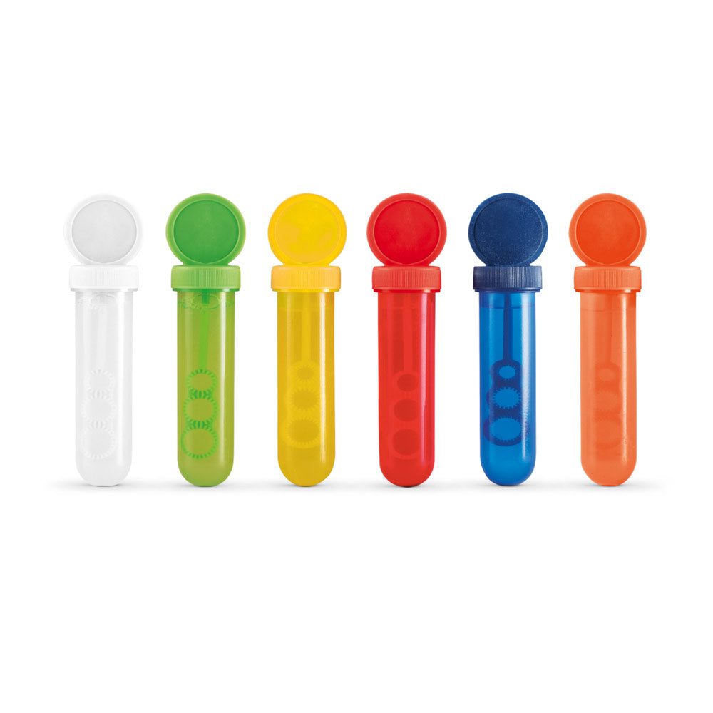 BUBBLY. Tubo de bolas de sabão em PP