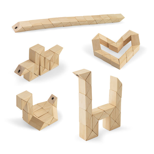 THINKO. Puzzle de madeira com 24 peças