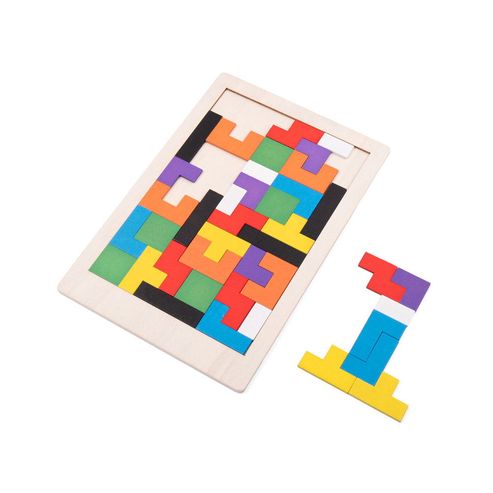 MOKI. Jogo de construção e encaixe em contraplacado