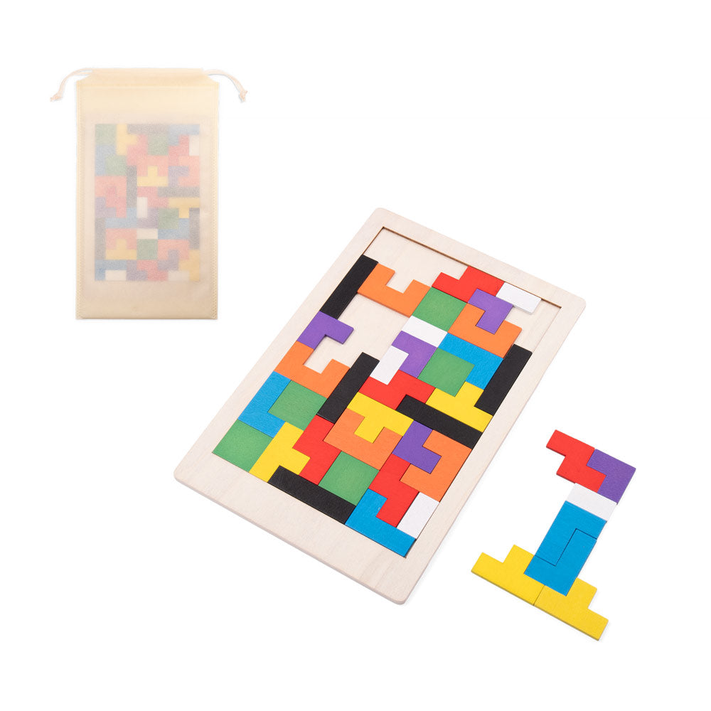 MOKI. Jogo de construção e encaixe em contraplacado