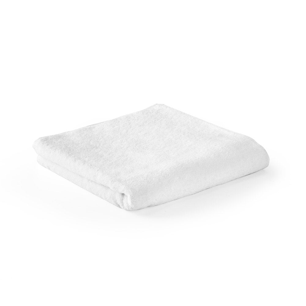 BARDEM S. Toalha de mãos (350 g/m²) em algodão (82%) e algodão reciclado (18%)