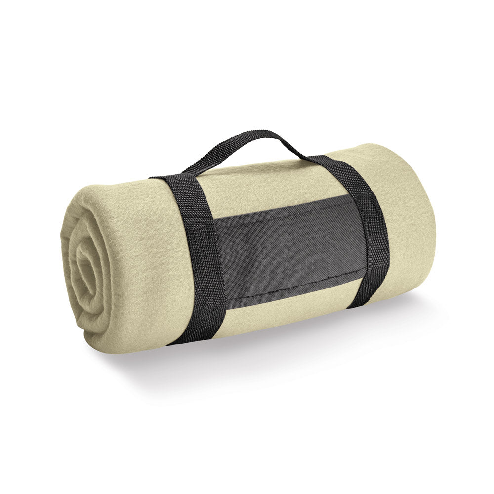 THORPE. Manta polar (180 g/m²) com pega amovível