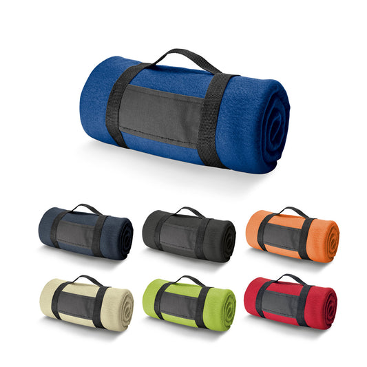 THORPE. Manta polar (180 g/m²) com pega amovível