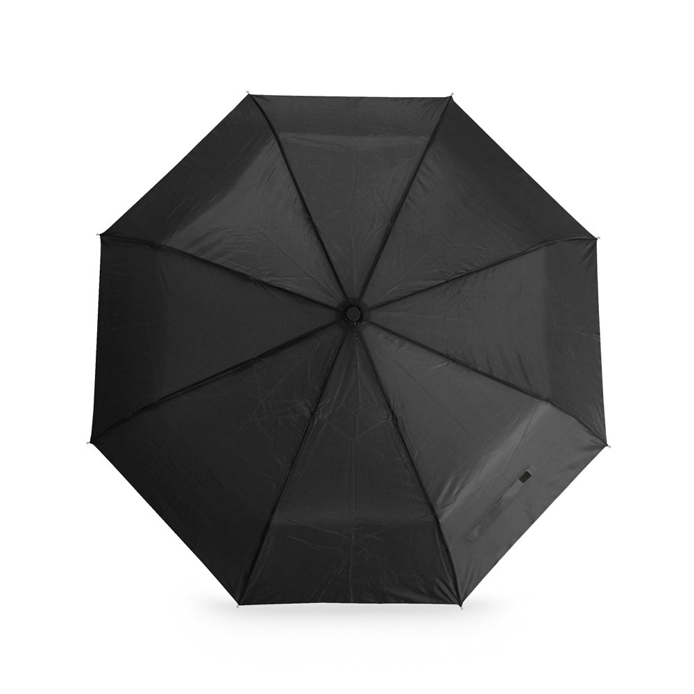CAMPANELA. Guarda-chuva dobrável em pongee 190T com abertura e fecho automáticos