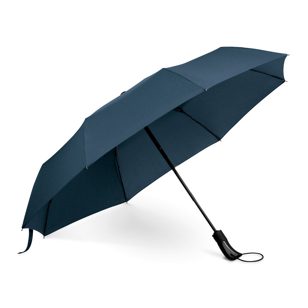 CAMPANELA. Guarda-chuva dobrável em pongee 190T com abertura e fecho automáticos