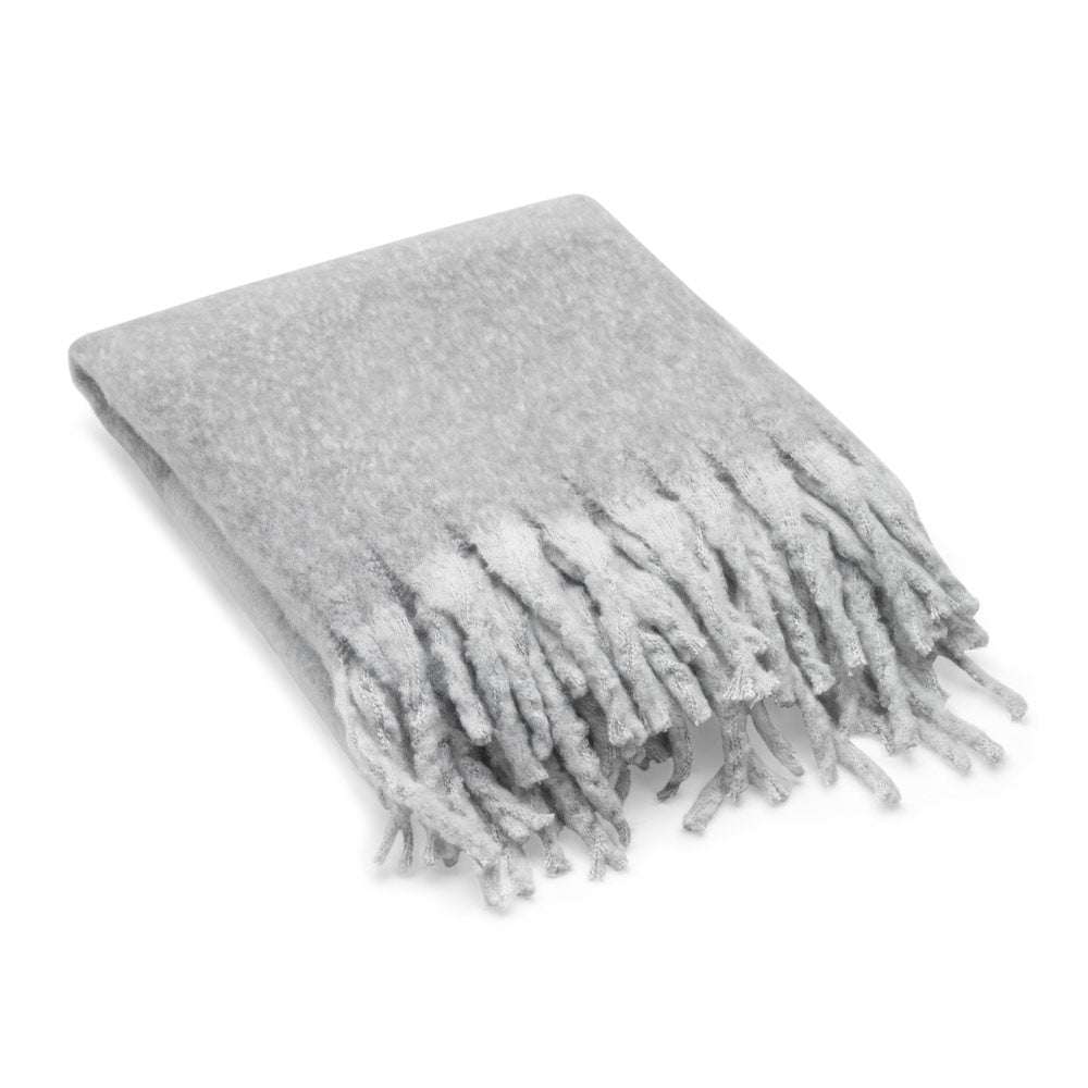 COMFY. Manta em poliéster reciclado (100% rPET)(300 g/m²), com uma sensação de toque "mohair"