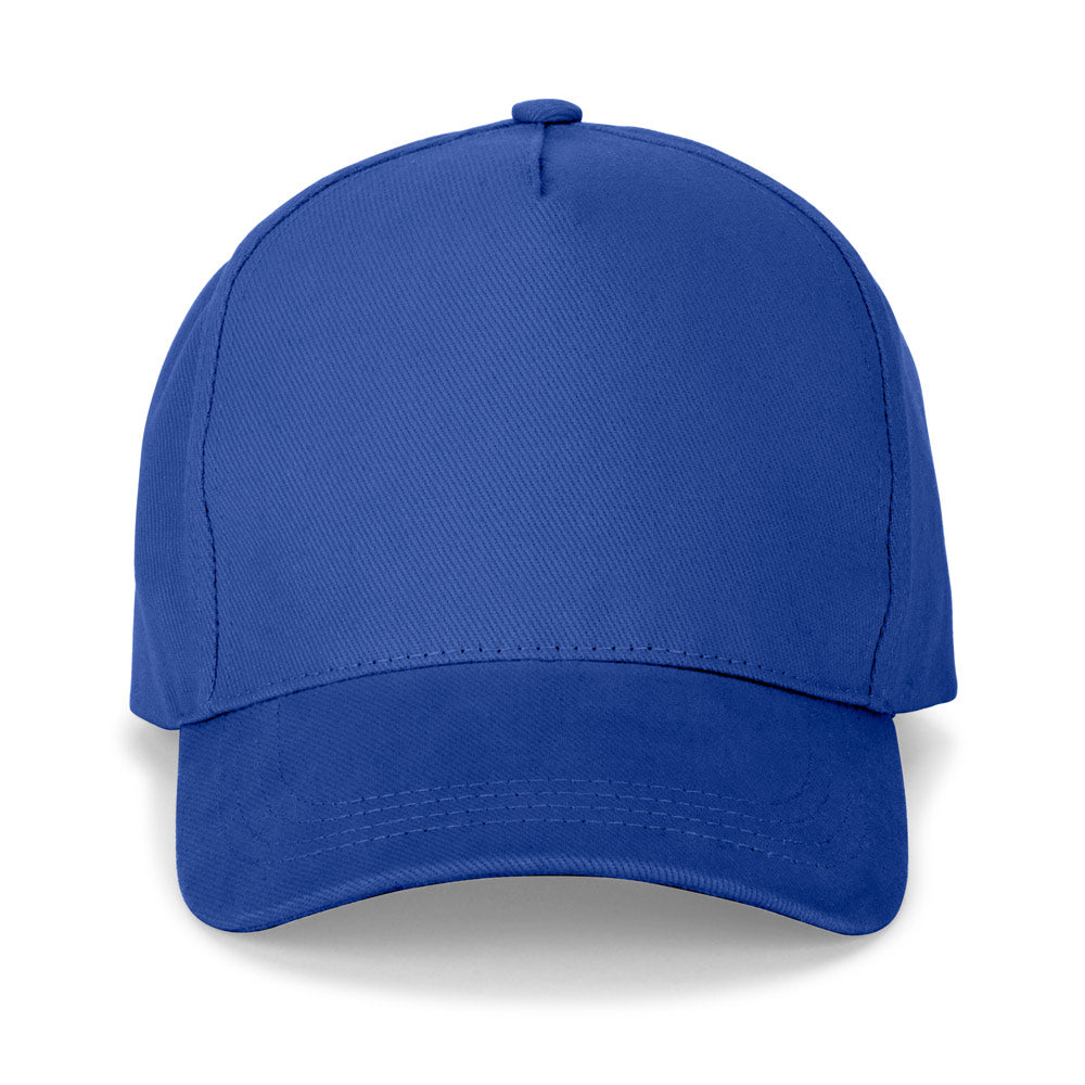 ASHTON. Boné 100% algodão (260 g/m²) com 5 painéis