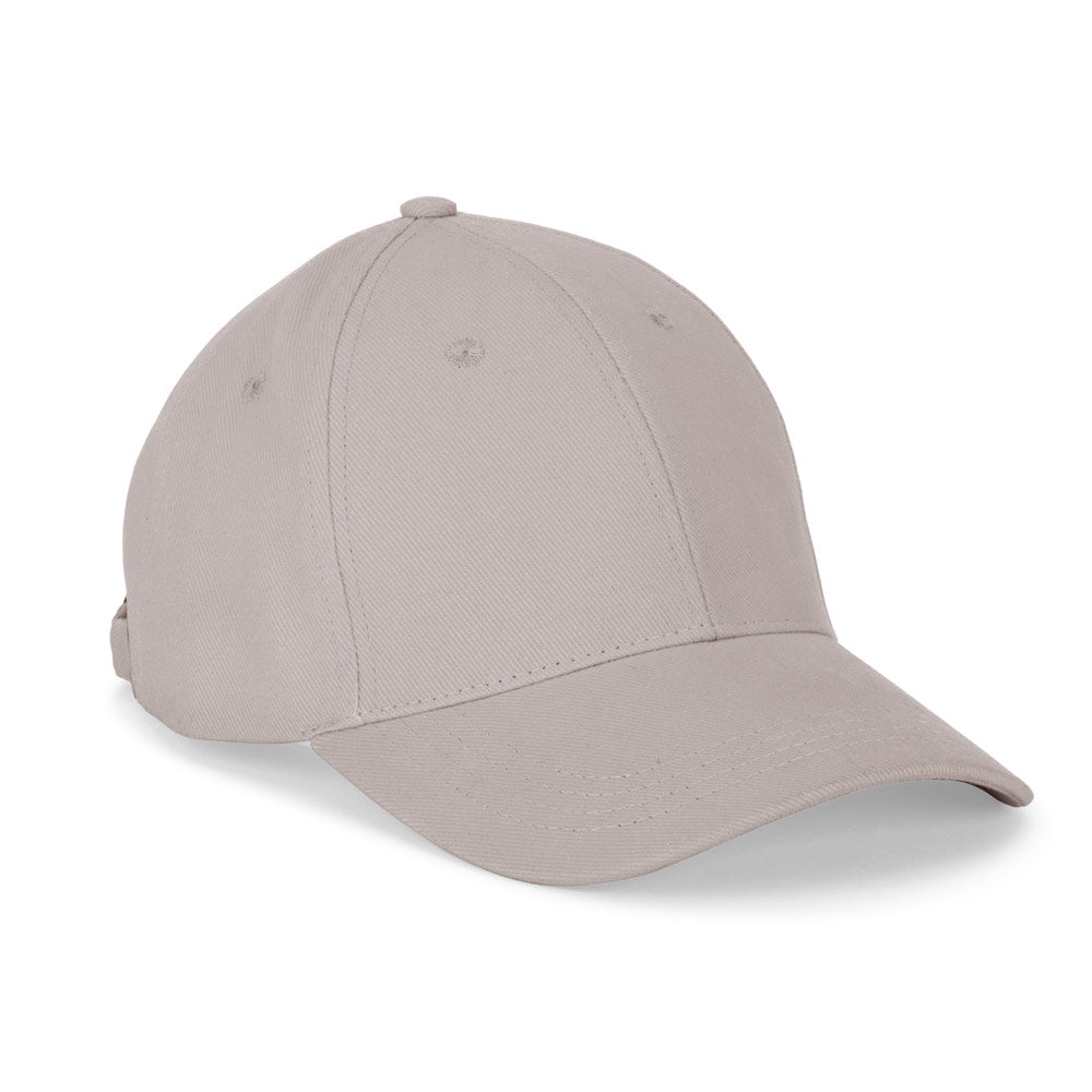 NATHAN. Boné 100% algodão (260 g/m²) com 6 painéis