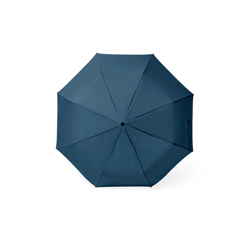 GEORGE. Guarda-chuva de 21'' em poliéster reciclado (100% rPET) 190T pongee à prova de vento