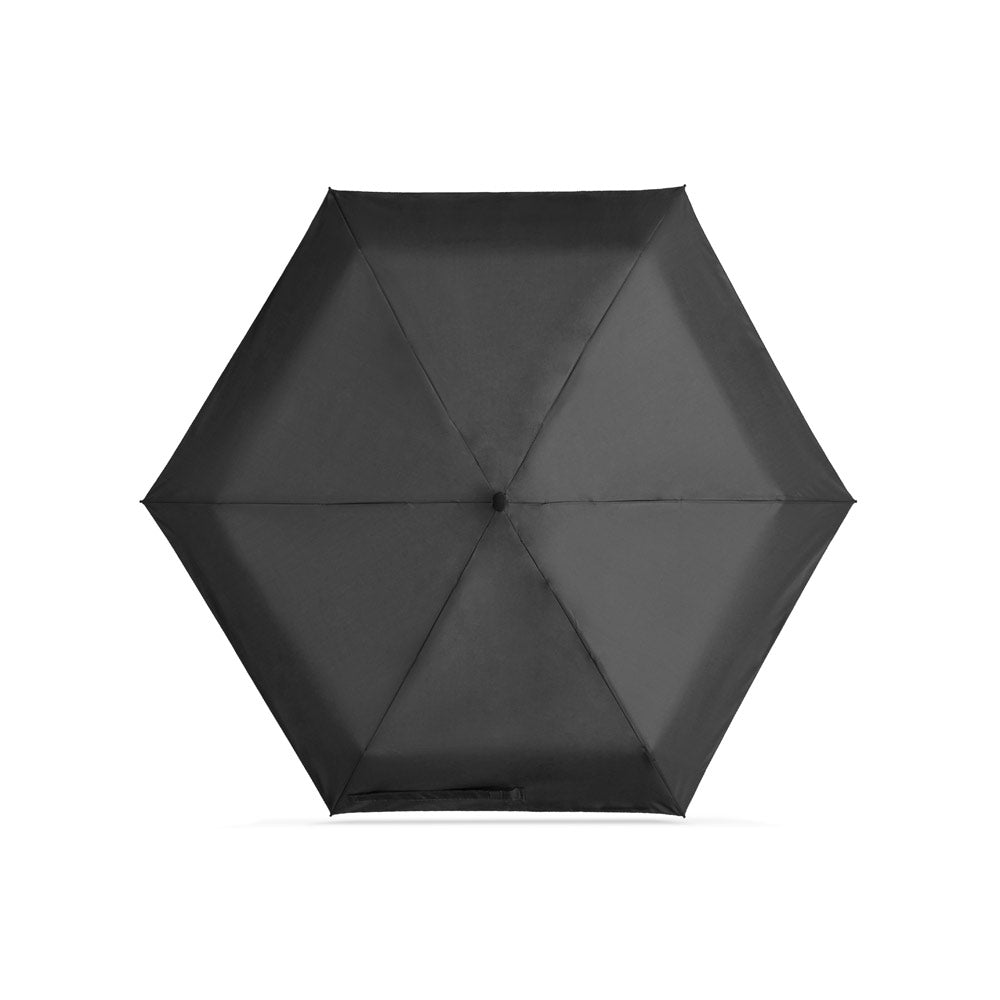EMMA. Mini guarda-chuva compacto de 19” em pongee 190T
