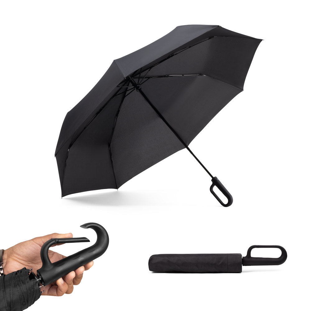 CAMILLE. Guarda-chuva de grande dimensão (27") em pongee 190T