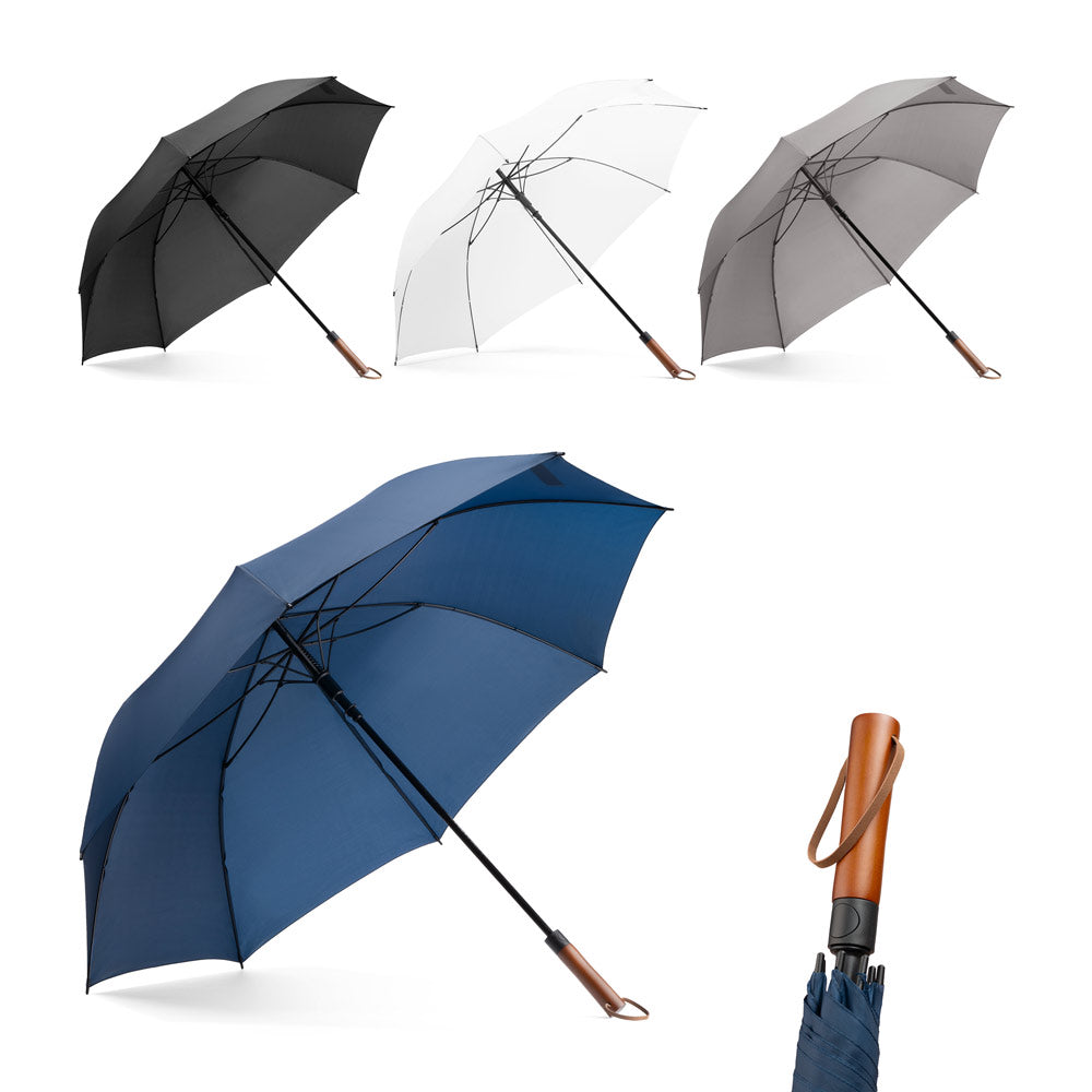 MATEO. Guarda-chuva de grande dimensão (30") em pongee