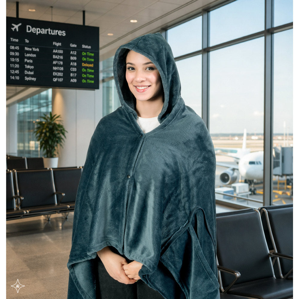 SNUGGY. Conjunto 3 em 1 em tecido polar (220 g/m²) ideal para viagens