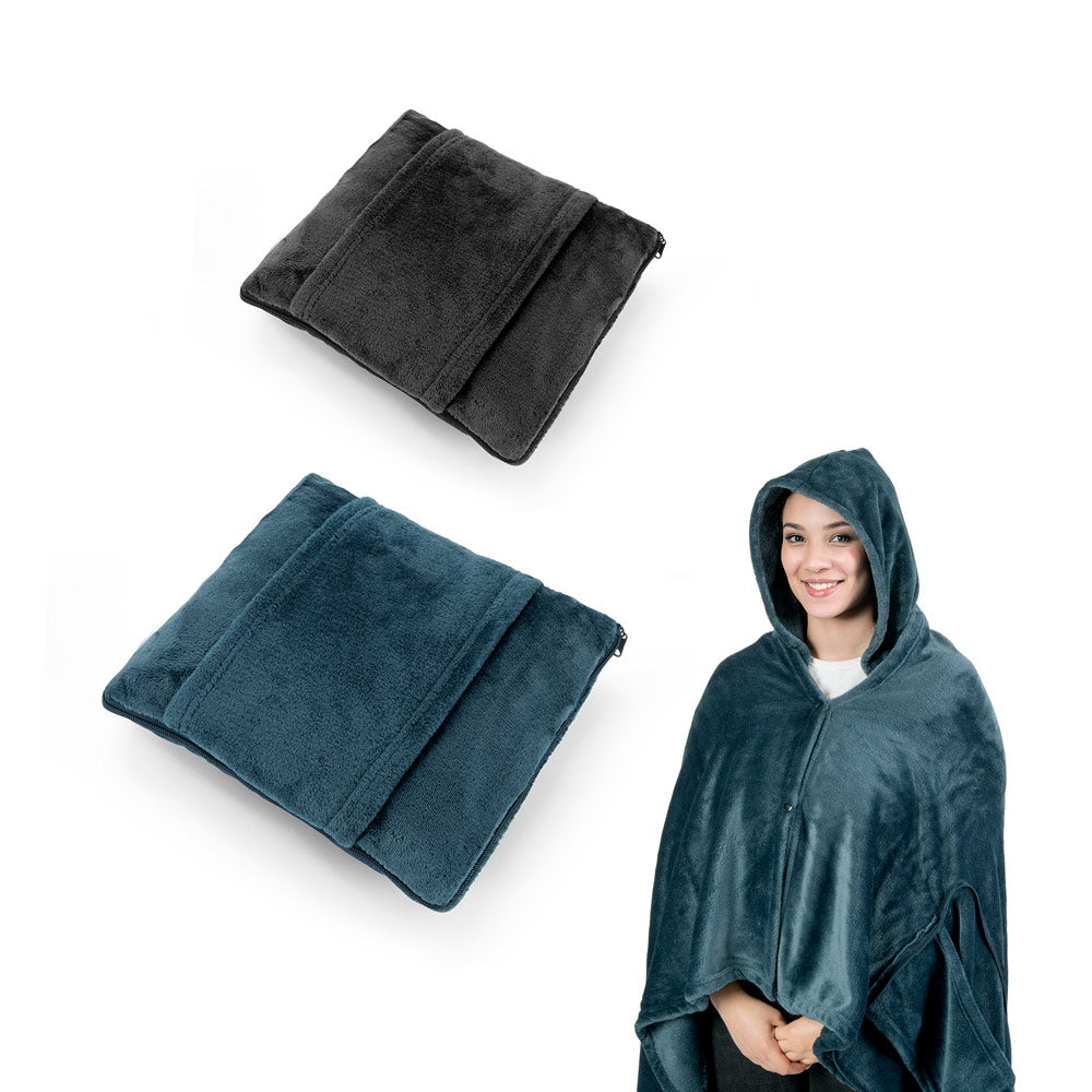 SNUGGY. Conjunto 3 em 1 em tecido polar (220 g/m²) ideal para viagens