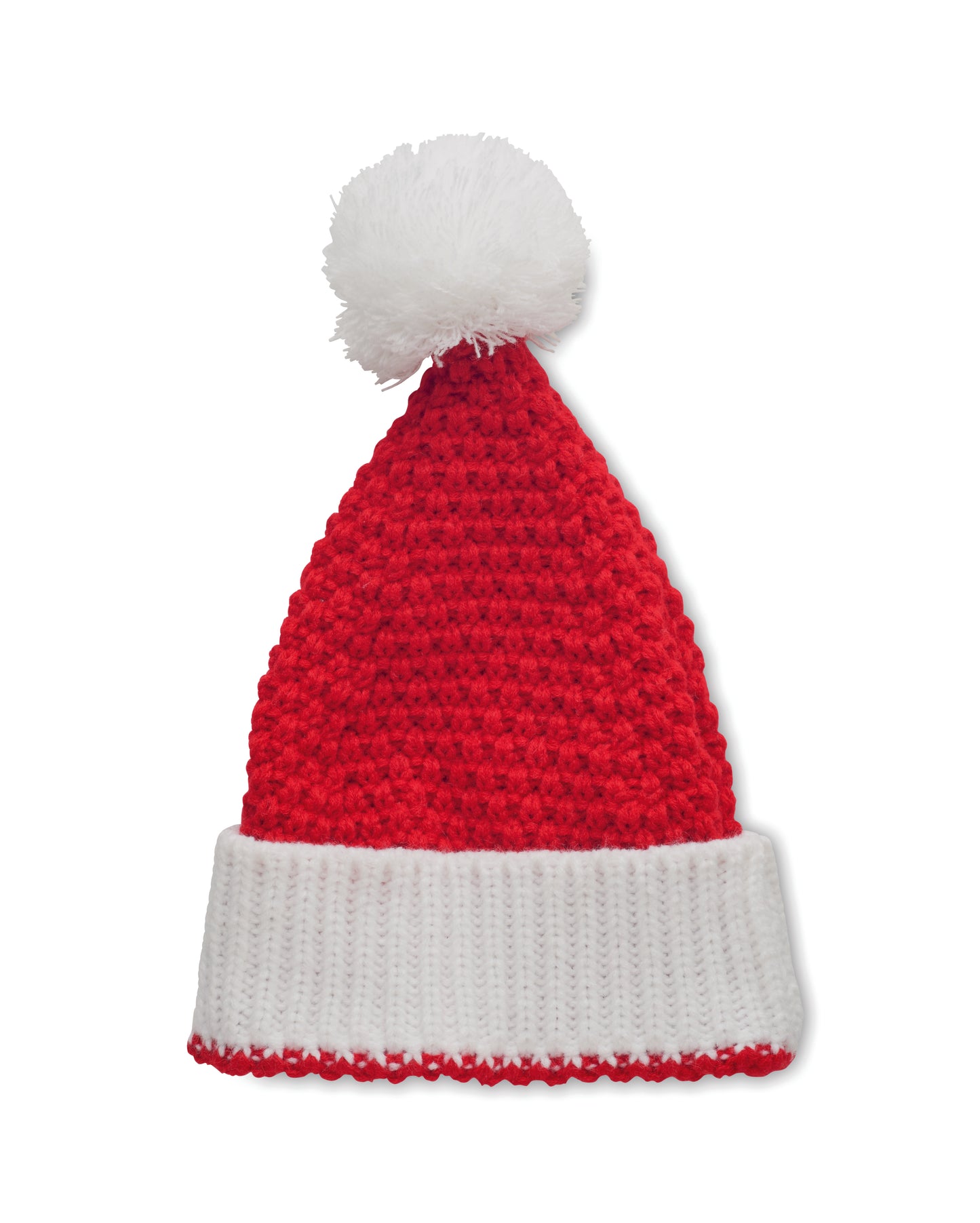 Gorro De Natal Em Malha