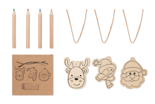 Set De Desenho Figuras Natal