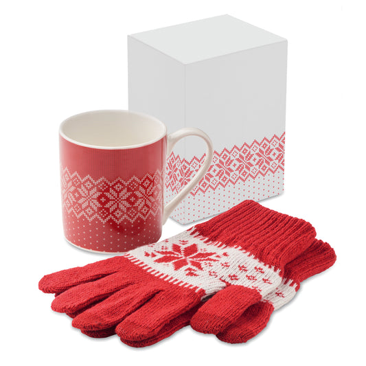 Conjunto Luvas Caneca