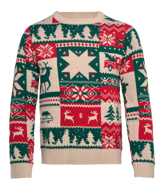 Camisola De Malha De Natal S-M