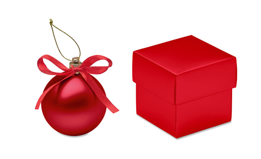 Bola De Natal Em Caixa