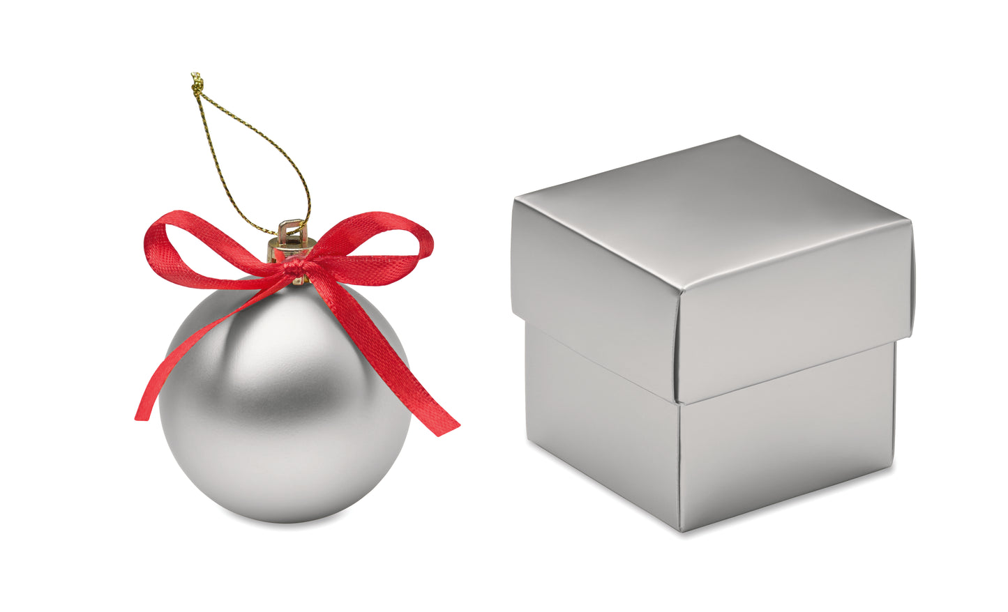 Bola De Natal Em Caixa