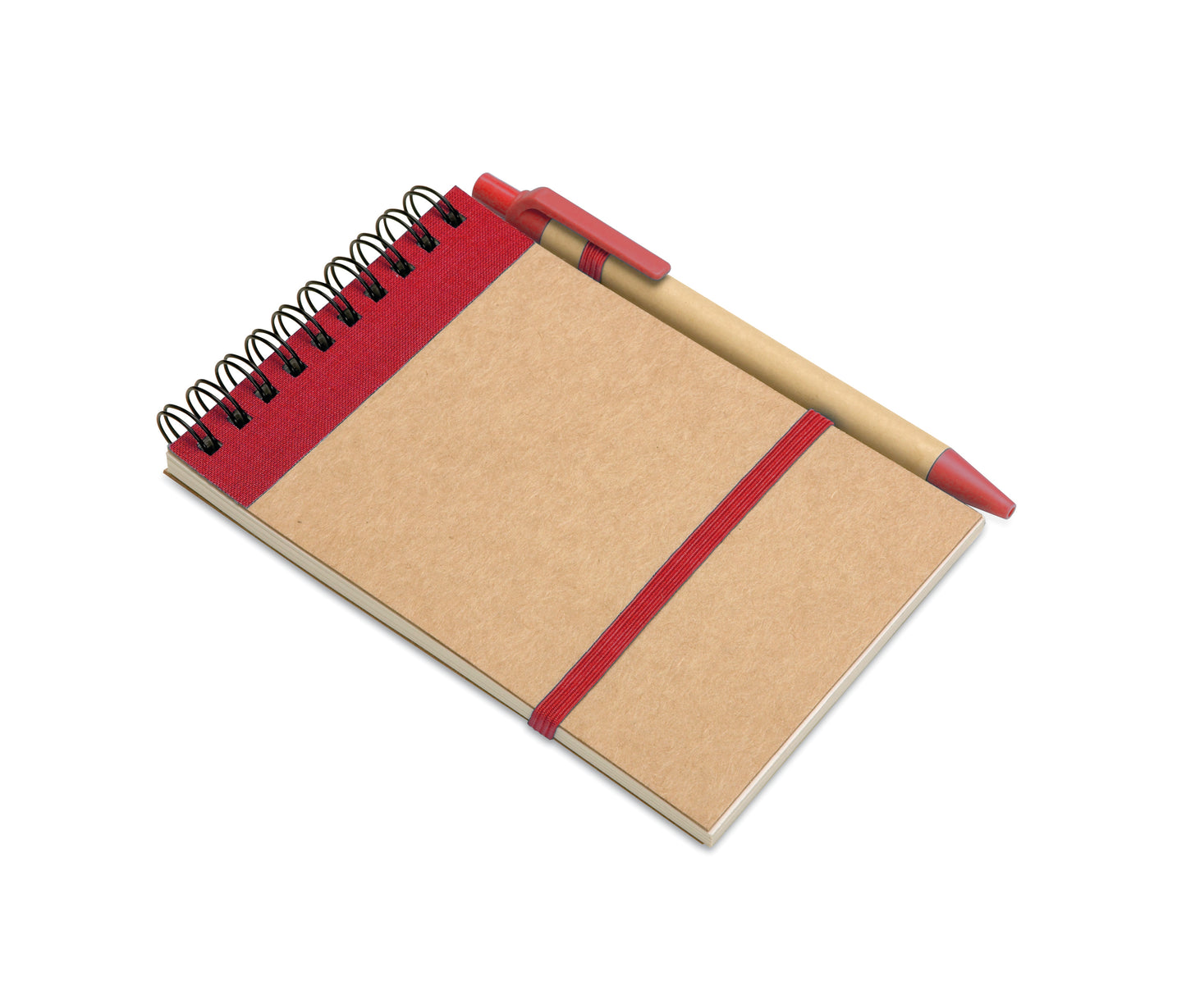 Caneta E Bloco Notas Reciclado