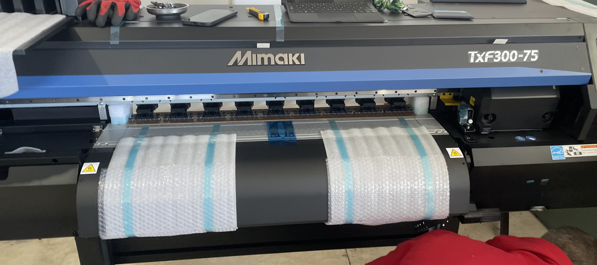 Nova impressora dtf fit2work mimaki txf300-5