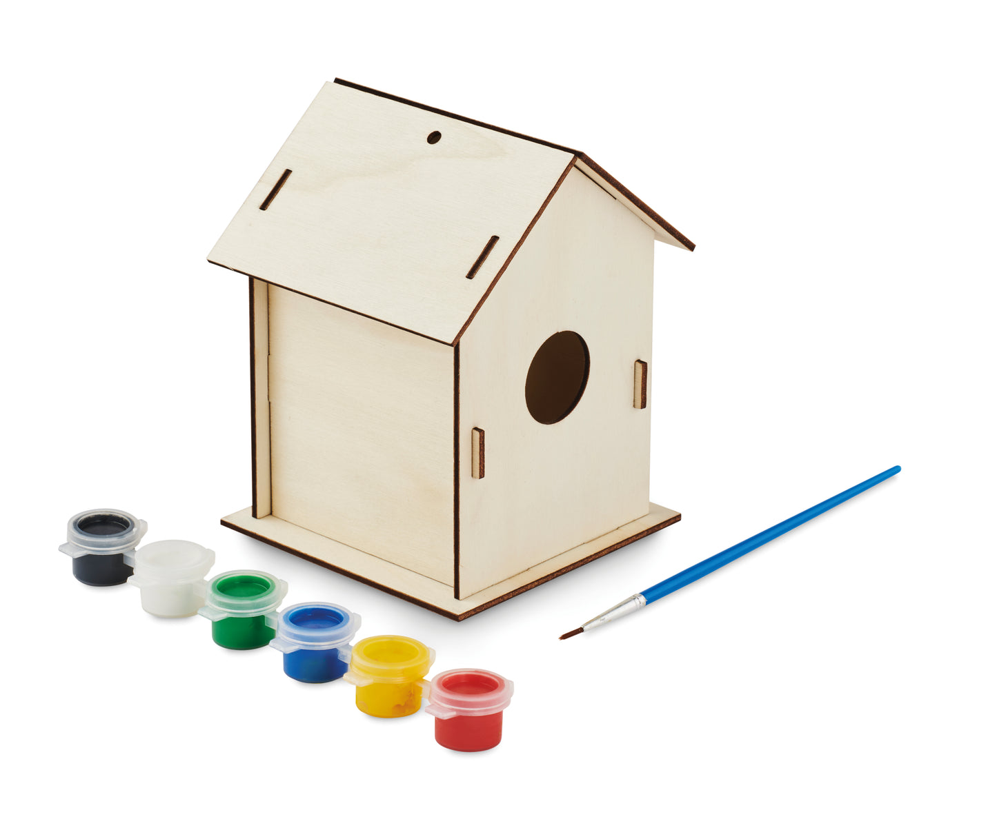Kit Diy Casa Pássaros Madeira