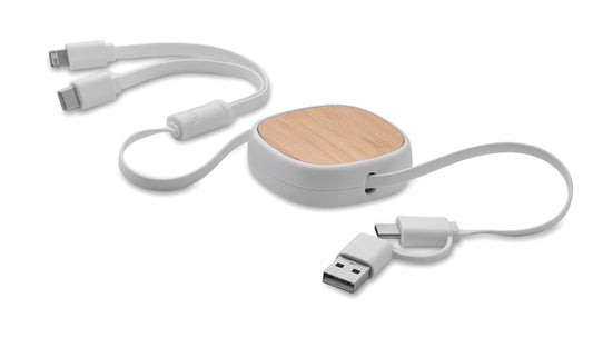 Cabo Usb Carregamento Retrátil