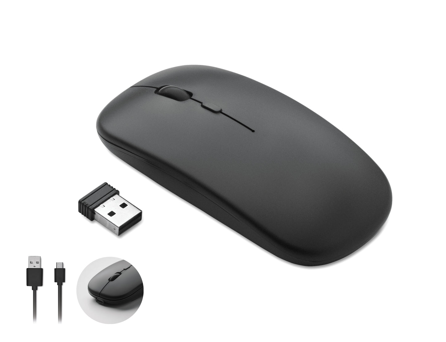 Rato Ótico Sem Fios Abs