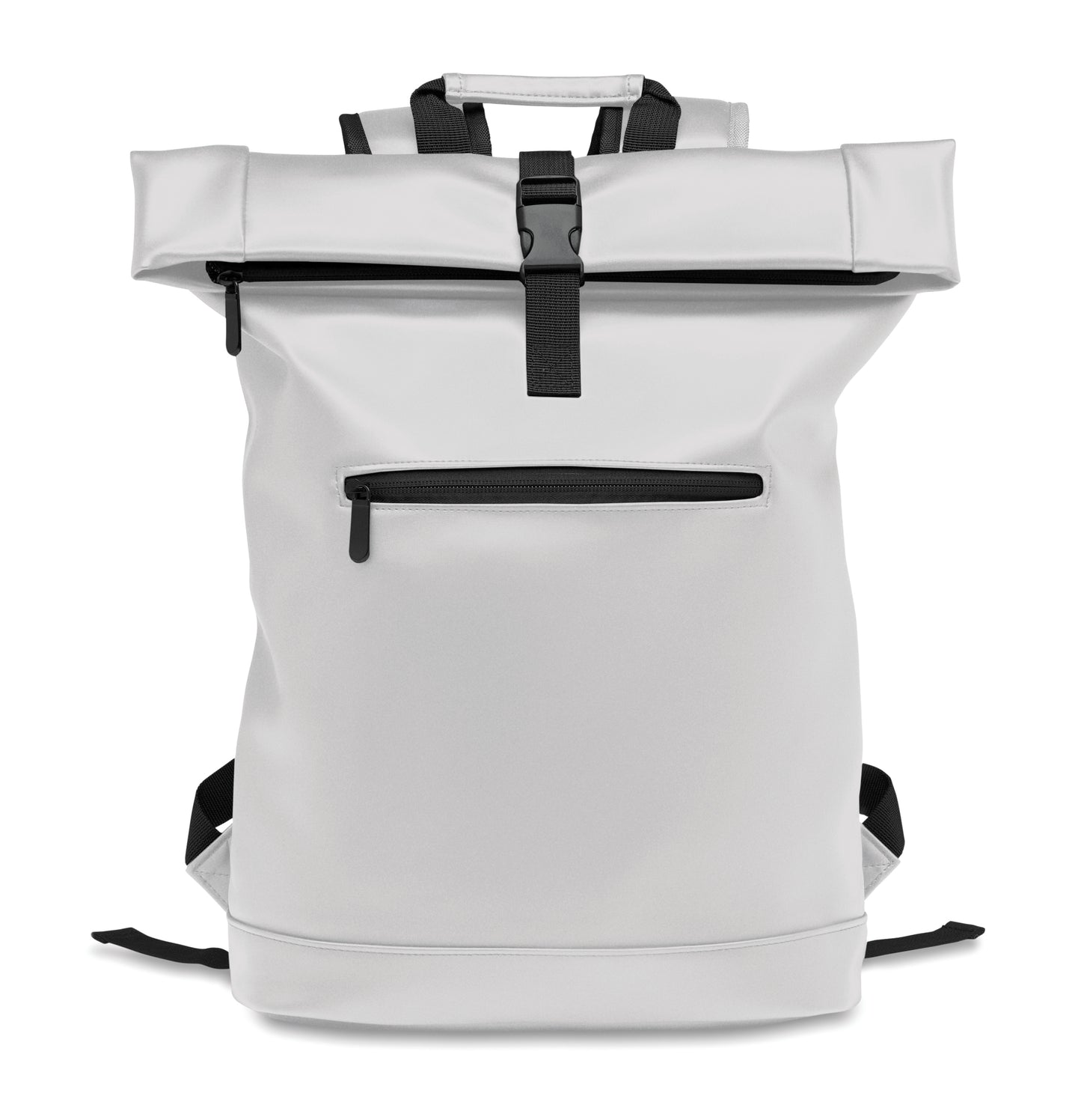 Mochila Rolltop Pu Para Computa