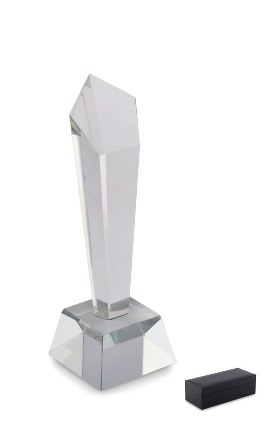 Troféu De Cristal Em Caixa