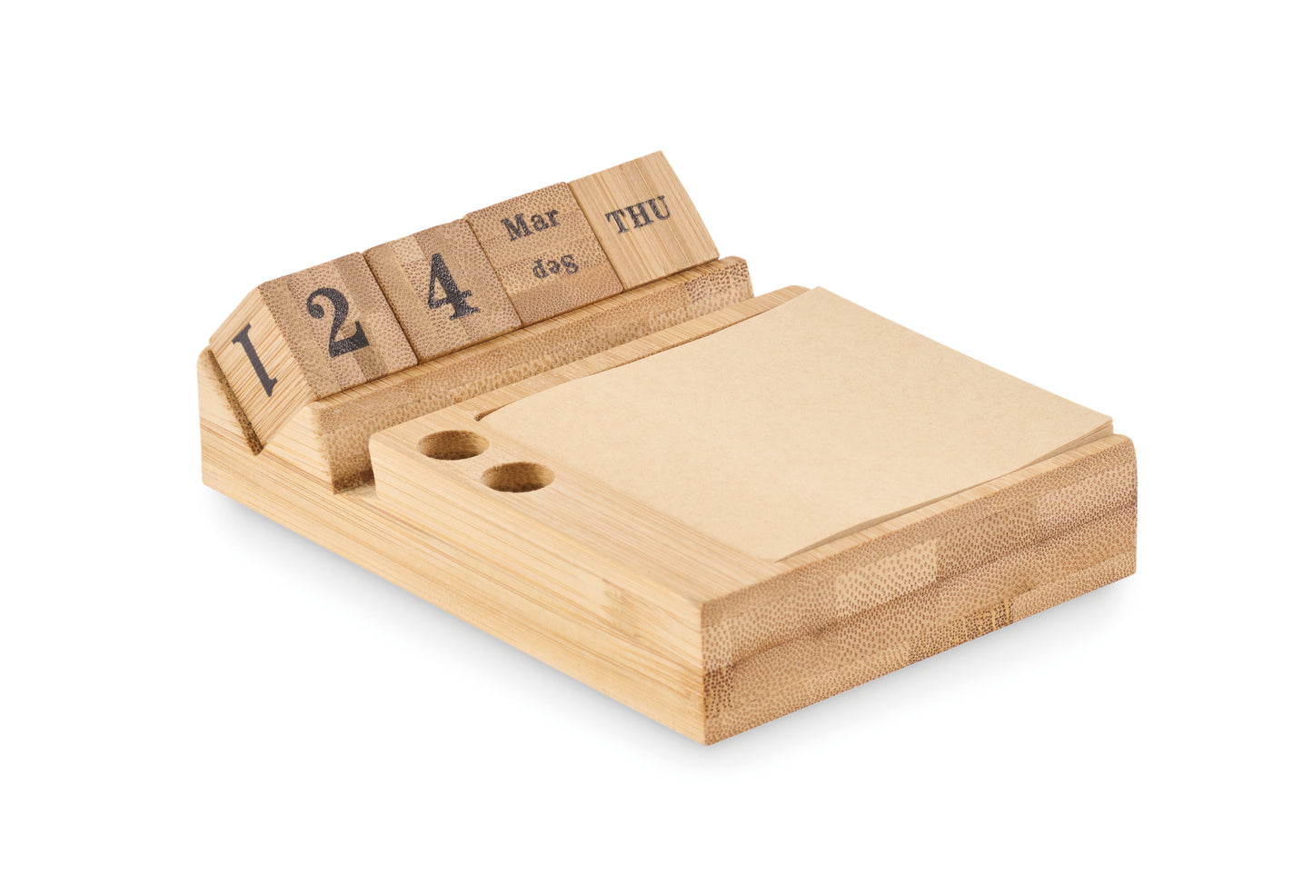 Calendário Secretária Em Bambu