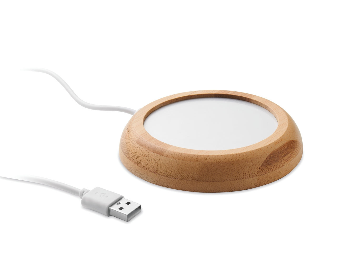 Caneca De Bambu Com Usb