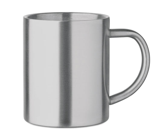 Caneca De Parede Dupla Em Aço