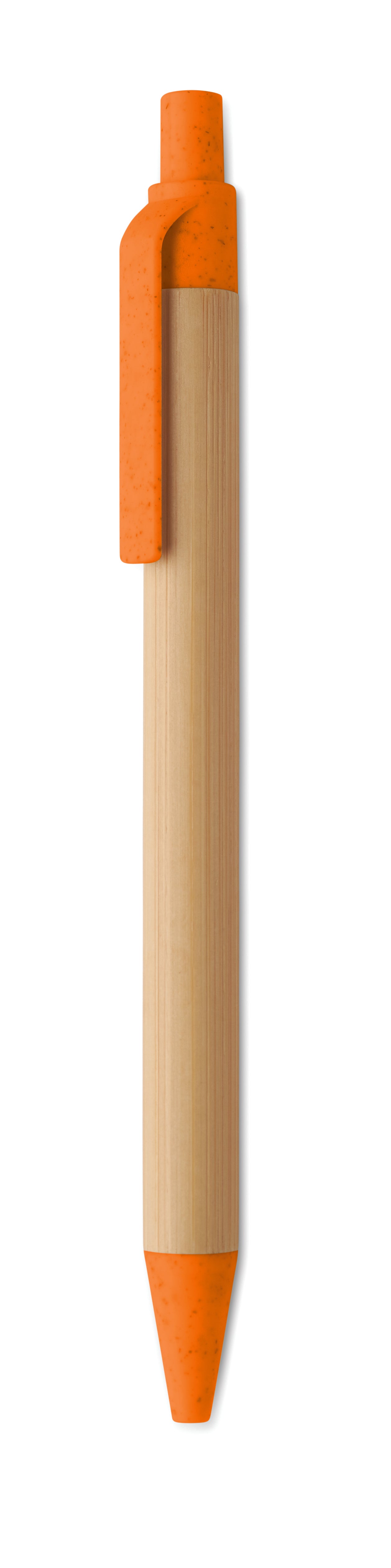 Caneta De Pressão Em Bambu