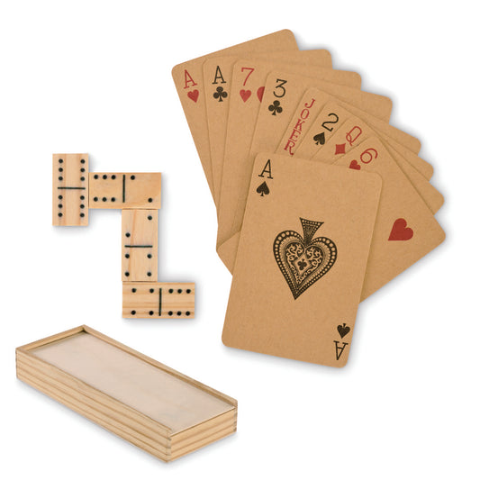 Conjunto De Dominó E Cartas