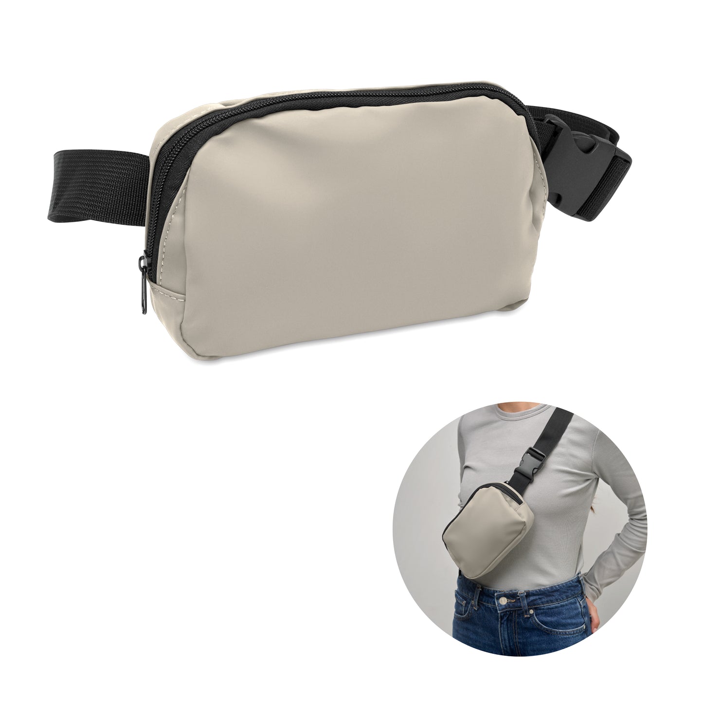 Bolsa De Cintura Em Pol. 210D