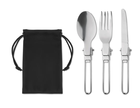 Set 3 Talheres Para Campismo