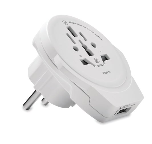 Skross World Para A Europa Usb