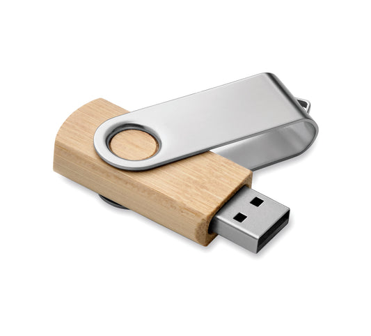 Usb De Bambu Techmate 16Gb
