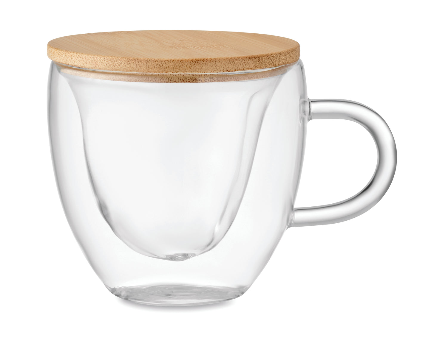 Caneca De Vidro Parede Dupla