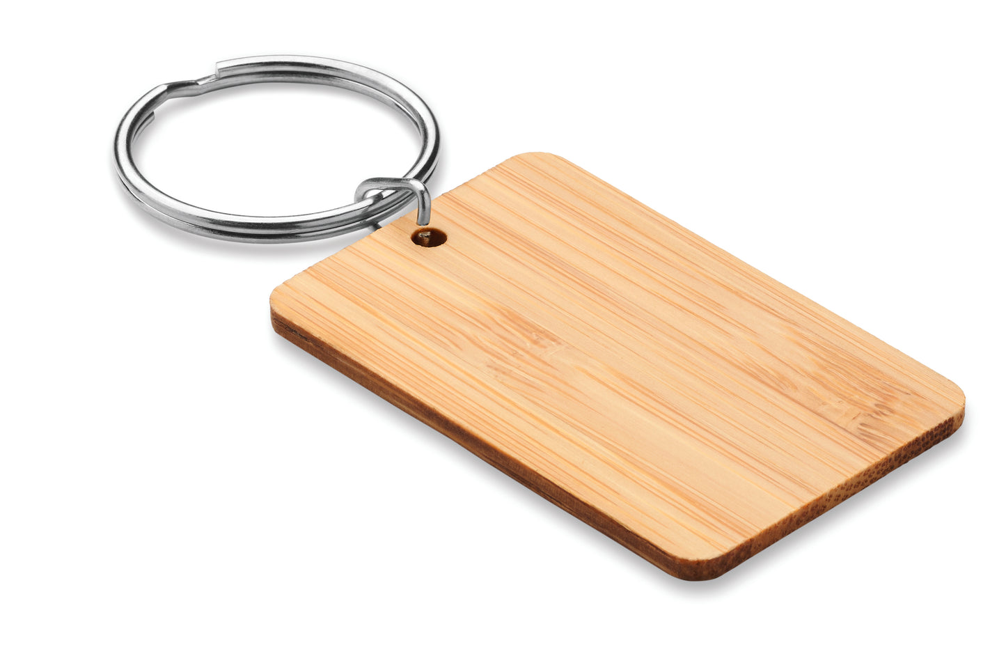 Porta-Chaves Rectangular Bambu